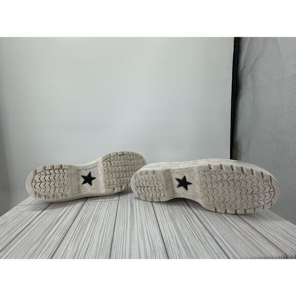 Converse Chuck Lugged Lift Hi Platform Sneaker Coral Canvas Kids Size 4 A03968C - Picture 6 of 8